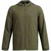 Under Armour Детско Яке Rival Zip Jacket Juniors Морено Зелено/Черно Детски суитчъри и блузи с качулки