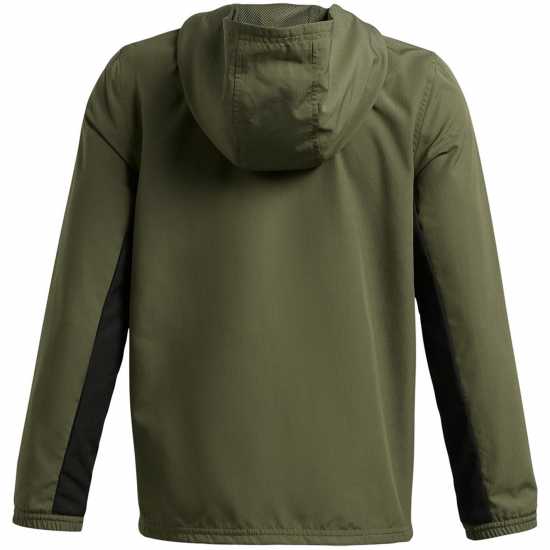 Детски суитчъри и блузи с качулки Under Armour Детско Яке Rival Zip Jacket Juniors Морено Зелено/Черно Under Armour Детско Яке Rival Zip Jacket Juniors Морено Зелено/Черно Детски суитчъри и блузи с качулки