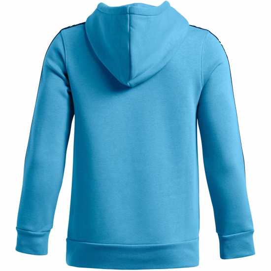Under Armour Icon Fleece Taping Hoodie Juniors Етер Блу/Блк Детски суитчъри и блузи с качулки