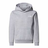 The North Face Simple Dome Over-The-Head Hoodie Junior Grey Heather Детски суитчъри и блузи с качулки