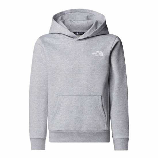The North Face Simple Dome Over-The-Head Hoodie Junior Grey Heather Детски суитчъри и блузи с качулки