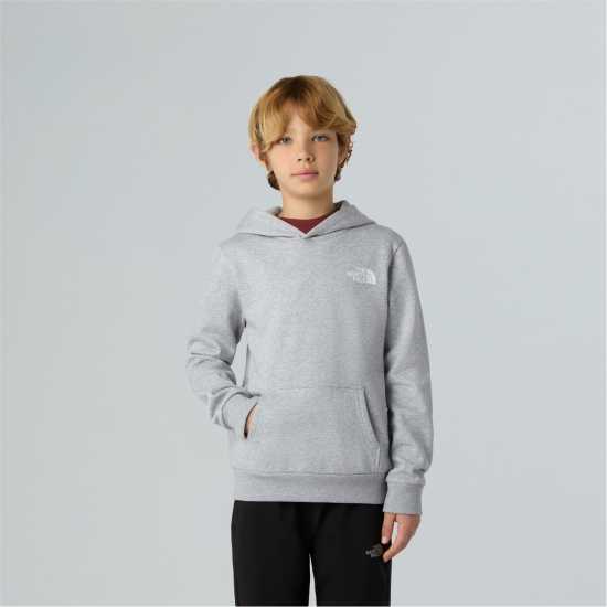 The North Face Simple Dome Over-The-Head Hoodie Junior Grey Heather Детски суитчъри и блузи с качулки