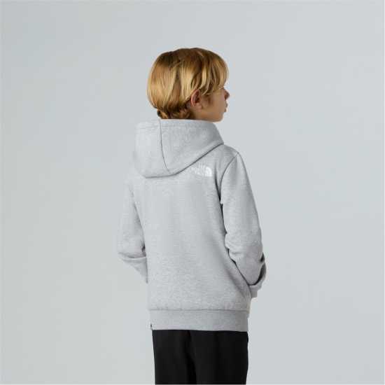 The North Face Simple Dome Over-The-Head Hoodie Junior Grey Heather Детски суитчъри и блузи с качулки