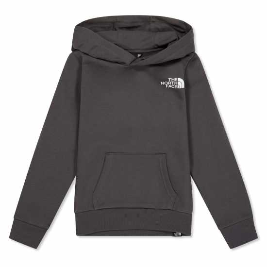 The North Face Tnf Simple Dome Over-The-Head Hoodie Junior Anthracite Grey 