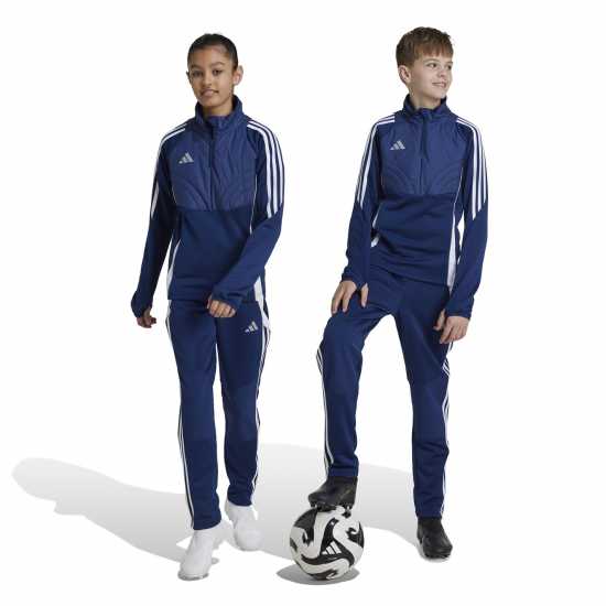 Детски долнища за бягане Adidas Детски Анцуг Tiro24 Winterised Tracksuit Bottoms Juniors Синьо/Бяло Adidas Детски Анцуг Tiro24 Winterised Tracksuit Bottoms Juniors Синьо/Бяло Детски долнища за бягане