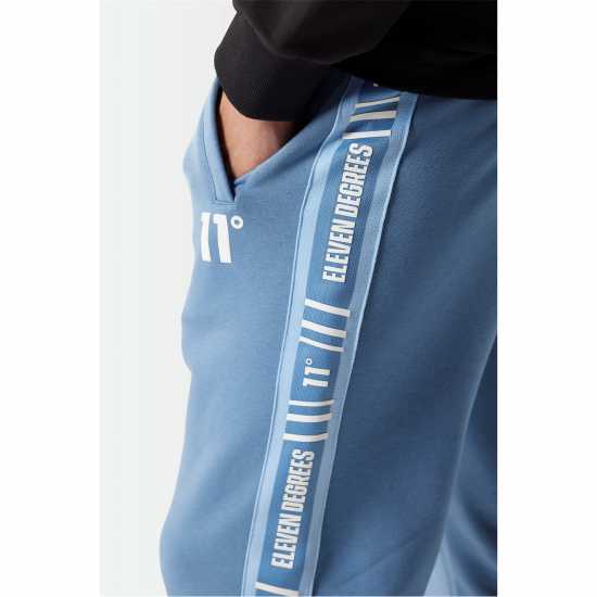 Мъжко Спортно Долнище 11 Degrees Retro Taped Jogging Bottoms Mens Мъжко Спортно Долнище 11 Degrees Retro Taped Jogging Bottoms Mens