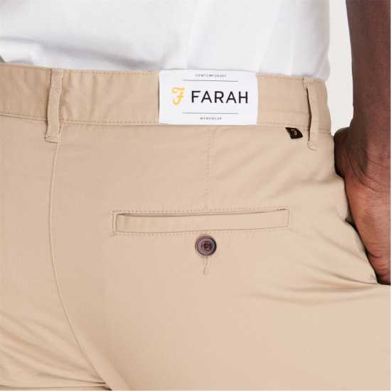 Farah Farah Elm Slim Chinos Светло пясъчно Farah Farah Elm Slim Chinos Светло пясъчно