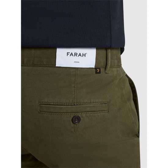 Farah Farah Elm Slim Chinos Олива зелено 390 