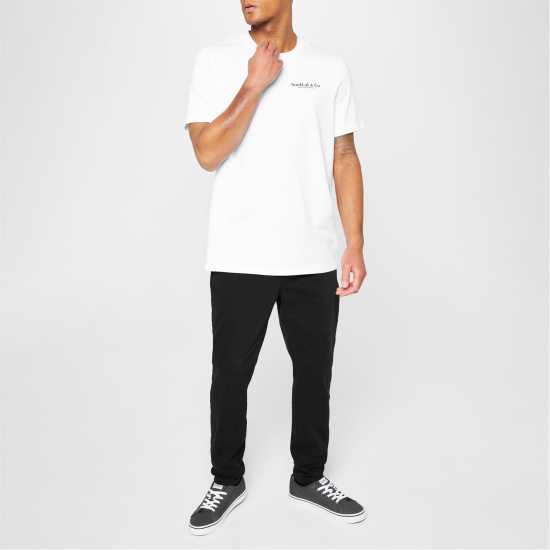 Soulcal Мъжки Панталон Чино Chinos Mens Черно Мъжки панталони чино