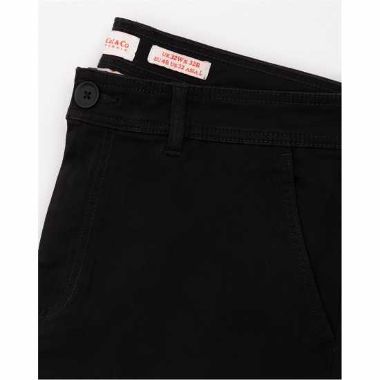 Soulcal Мъжки Панталон Чино Chinos Mens Черно Мъжки панталони чино