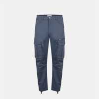 Firetrap Мъжки Панталони Cargo Trouser Mens Угнетено сиво Firetrap Мъжки Панталони Cargo Trouser Mens Угнетено сиво