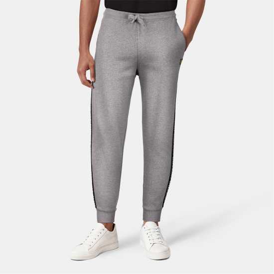 Lyle And Scott Eagle Tape Joggers Grey T28 Lyle And Scott Eagle Tape Joggers Grey T28