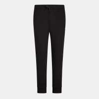 Lyle And Scott Eagle Tape Joggers Black Z865 