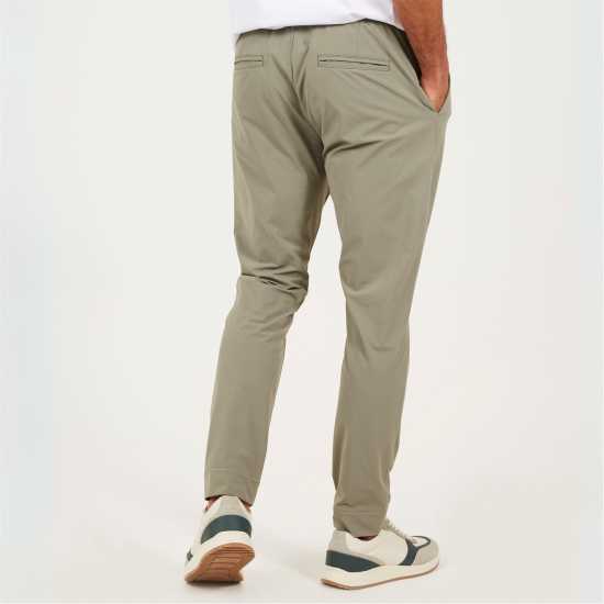 Brave Soul Панталони Чино Mens Casual Chino Trousers Sage  