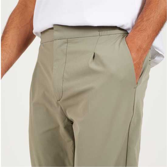 Brave Soul Панталони Чино Mens Casual Chino Trousers Sage  