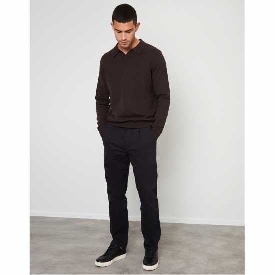 Threadbare Men's Fog Chinos Черно 