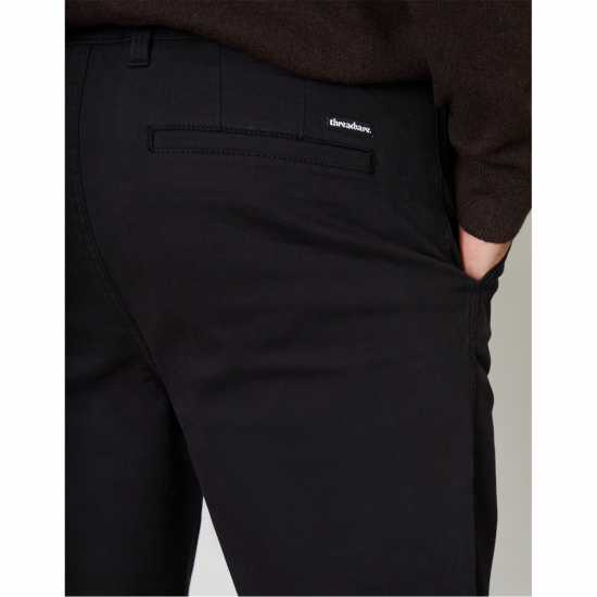 Threadbare Men's Fog Chinos Черно 