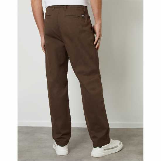 Threadbare Men's Fog Chinos Шоколад 