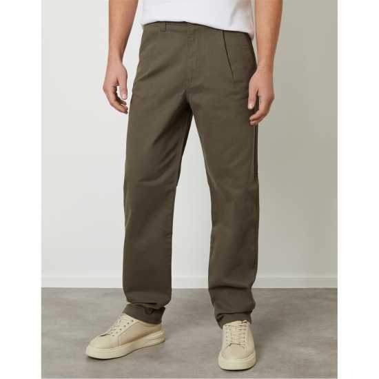 Threadbare Men's Fog Chinos Хаки 