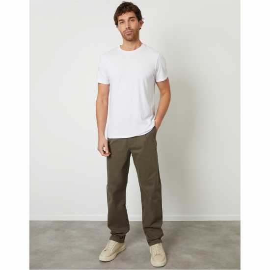 Threadbare Men's Fog Chinos Хаки 