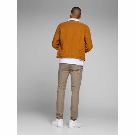 Мъжки панталони чино Jack And Jones Панталони Чино Slim Stretch Chino Trousers Бежово Jack And Jones Панталони Чино Slim Stretch Chino Trousers Бежово Мъжки панталони чино