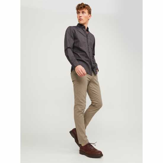 Jack And Jones Dave Chino Бежово Мъжки панталони чино