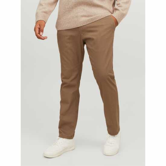 Мъжки панталони чино Jack And Jones Мъжки Панталони Dave Chino Trouser Mens Plus Size Водолаз Jack And Jones Мъжки Панталони Dave Chino Trouser Mens Plus Size Водолаз Мъжки панталони чино
