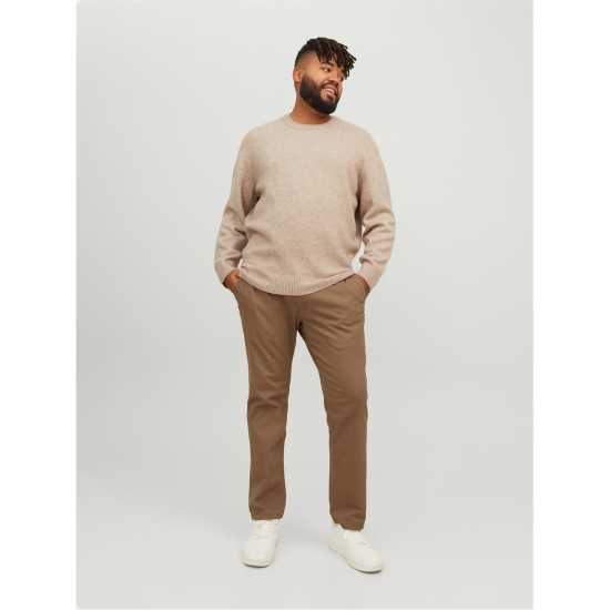 Мъжки панталони чино Jack And Jones Мъжки Панталони Dave Chino Trouser Mens Plus Size Водолаз Jack And Jones Мъжки Панталони Dave Chino Trouser Mens Plus Size Водолаз Мъжки панталони чино