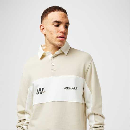 Jack Wills Logo Rugby Polo Пъти Мъжки горнища на анцуг