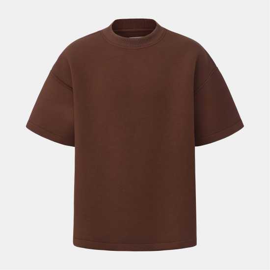 Firetrap Scuba Tee Mens Brown 