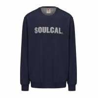 Мъжки горнища на анцуг Soulcal Мъжки Пуловер Обло Деколте Crew Sweater Mens Soulcal Мъжки Пуловер Обло Деколте Crew Sweater Mens Мъжки горнища на анцуг
