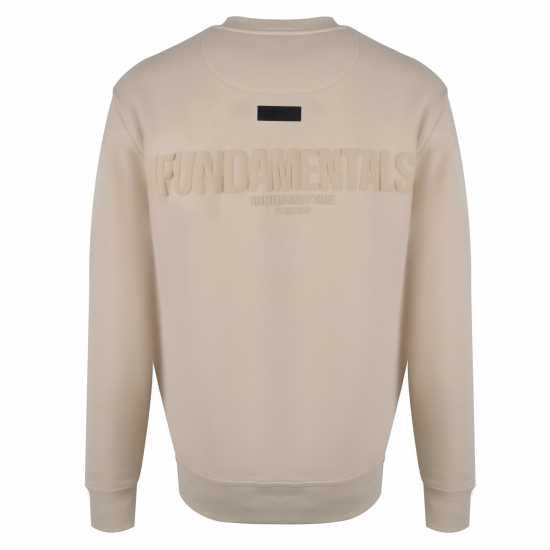 Firetrap Puff Crw Sn53 Светло бежово Мъжки горнища на анцуг