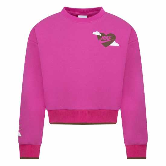 Nike Swoosh Crew In99 Алхимия Розова Детски горнища и пуловери