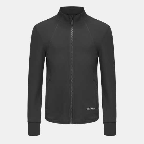 Usa Pro Детско Яке Pro Training Fitness Jacket Juniors Угъл 