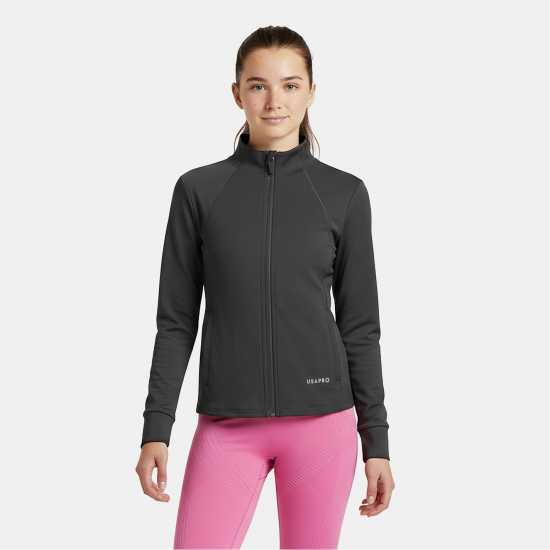 Usa Pro Детско Яке Pro Training Fitness Jacket Juniors Угъл 