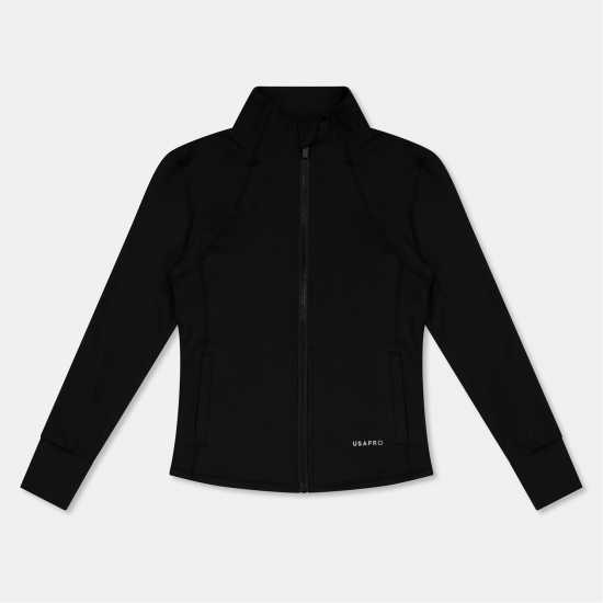 Usa Pro Детско Яке Pro Training Fitness Jacket Juniors Черно 