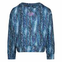 Nike Iconclash Crew Sweater Blue Детски горнища и пуловери