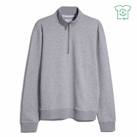 Мъжки горнища на анцуг Farah Farah Aintree Quarter Zip Sweatshirt Farah Farah Aintree Quarter Zip Sweatshirt Мъжки горнища на анцуг