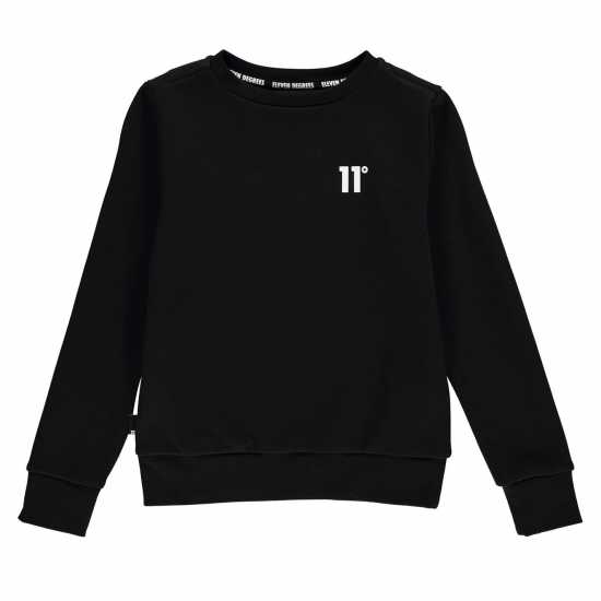 Блуза Обло Деколте 11 Degrees Core Crew Neck Sweatshirt  Детски горнища и пуловери