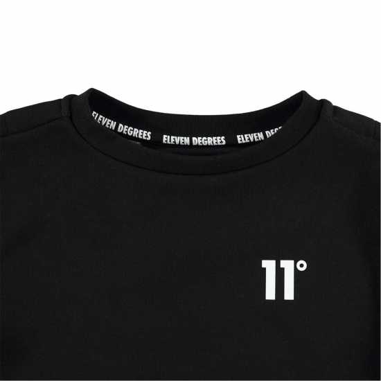 Блуза Обло Деколте 11 Degrees Core Crew Neck Sweatshirt  Детски горнища и пуловери