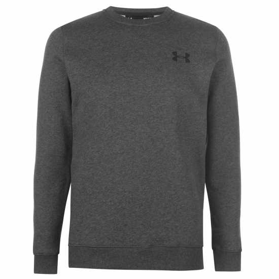 Under Armour Armour UA Rival Fleece Crew Men's Черно сиво Мъжки горнища на анцуг