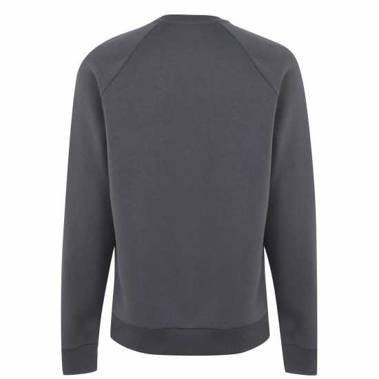 Under Armour Мъжки Пуловер Обло Деколте Rival Fitted Crew Sweater Mens Pitch Gray Мъжки полар