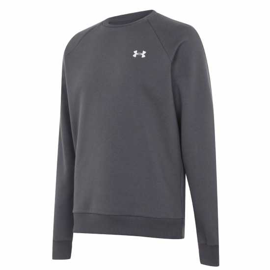Under Armour Ua Rival Fleece Crew Mens Черно сиво 