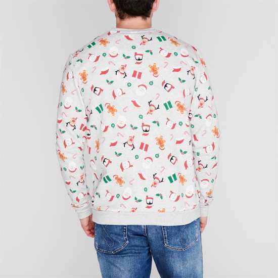 Коледни пуловери Star Мъжка Блуза Обло Деколте Christmas Crew Sweatshirt Mens Star Мъжка Блуза Обло Деколте Christmas Crew Sweatshirt Mens Коледни пуловери