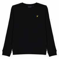 Lyle And Scott Блуза Обло Деколте Core Crew Neck Sweatshirt Черно небесно Z865 