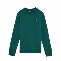 Lyle And Scott Блуза Обло Деколте Core Crew Neck Sweatshirt Изумруден X310 