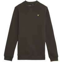 Lyle And Scott Блуза Обло Деколте Core Crew Neck Sweatshirt W485 Маслина 