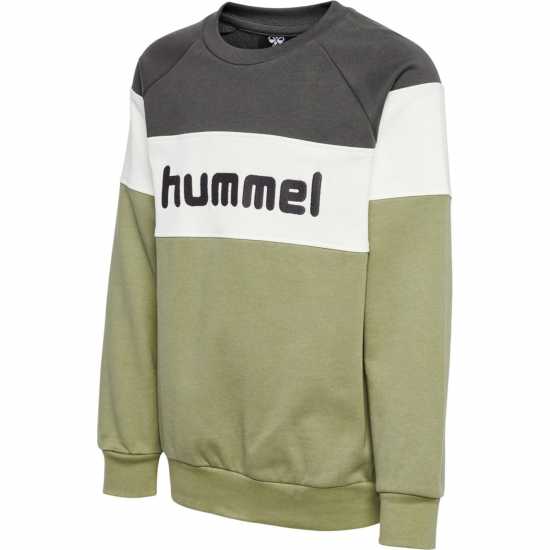 Детски горнища и пуловери Hummel Claes Sweatshirt Juniors Зелено Hummel Claes Sweatshirt Juniors Зелено Детски горнища и пуловери
