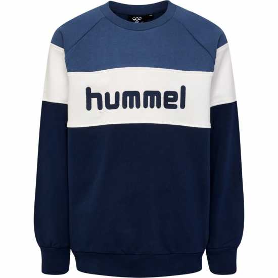 Детски горнища и пуловери Hummel Claes Sweatshirt Juniors Морска синьо Hummel Claes Sweatshirt Juniors Морска синьо Детски горнища и пуловери