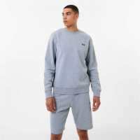Everlast Мъжка Блуза Обло Деколте Premium Crew Sweatshirt Mens Сив марл Мъжки горнища на анцуг